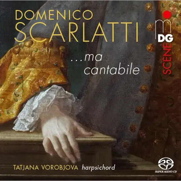 Domenico Scarlatti: Cembalosonaten auf Super Audio CD – Vorderseite